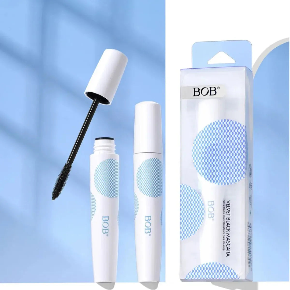 BOB Velvet Black Mascara – Bold Volume, Waterproof & Smudge-Free