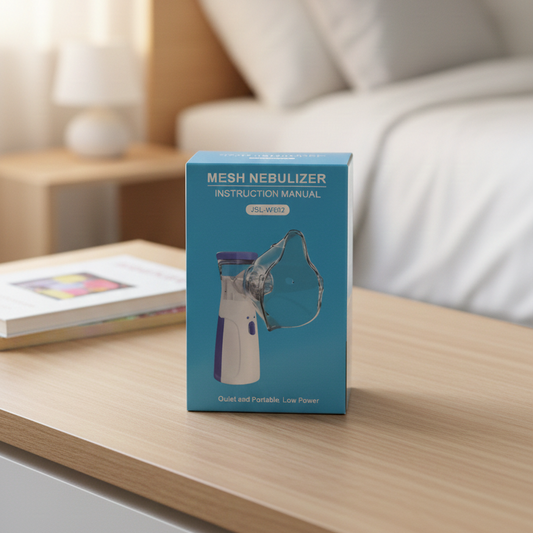 Portable Mesh Nebulizer for Kids & Adults Portable, Quiet & Rechargeable